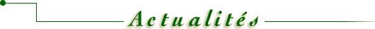 Actualités