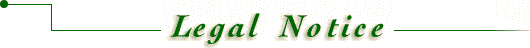 Legal Notice